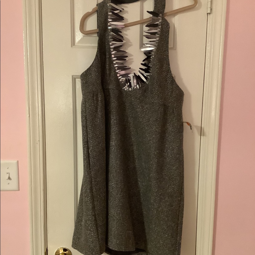 Large Grey Anna Sui Dress